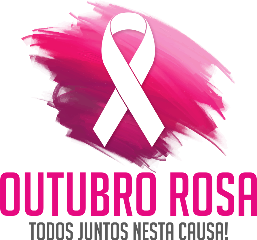 Outubro Rosa– Mês de conscientização sobre o câncer de mama.